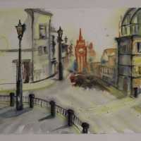 London - aquarelle